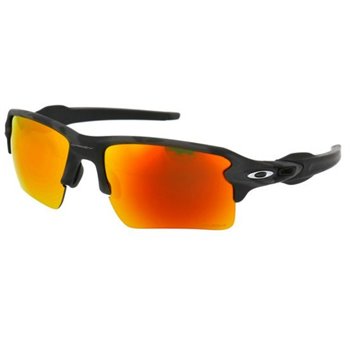 Oakley Prizm Flak 2.0 XL Black Camo - PRIZM Ruby Iridium Sunglasses