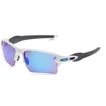 Oakley Prizm Flak 2.0 XL Polished White - PRIZM Sapphire Iridium Sunglasses